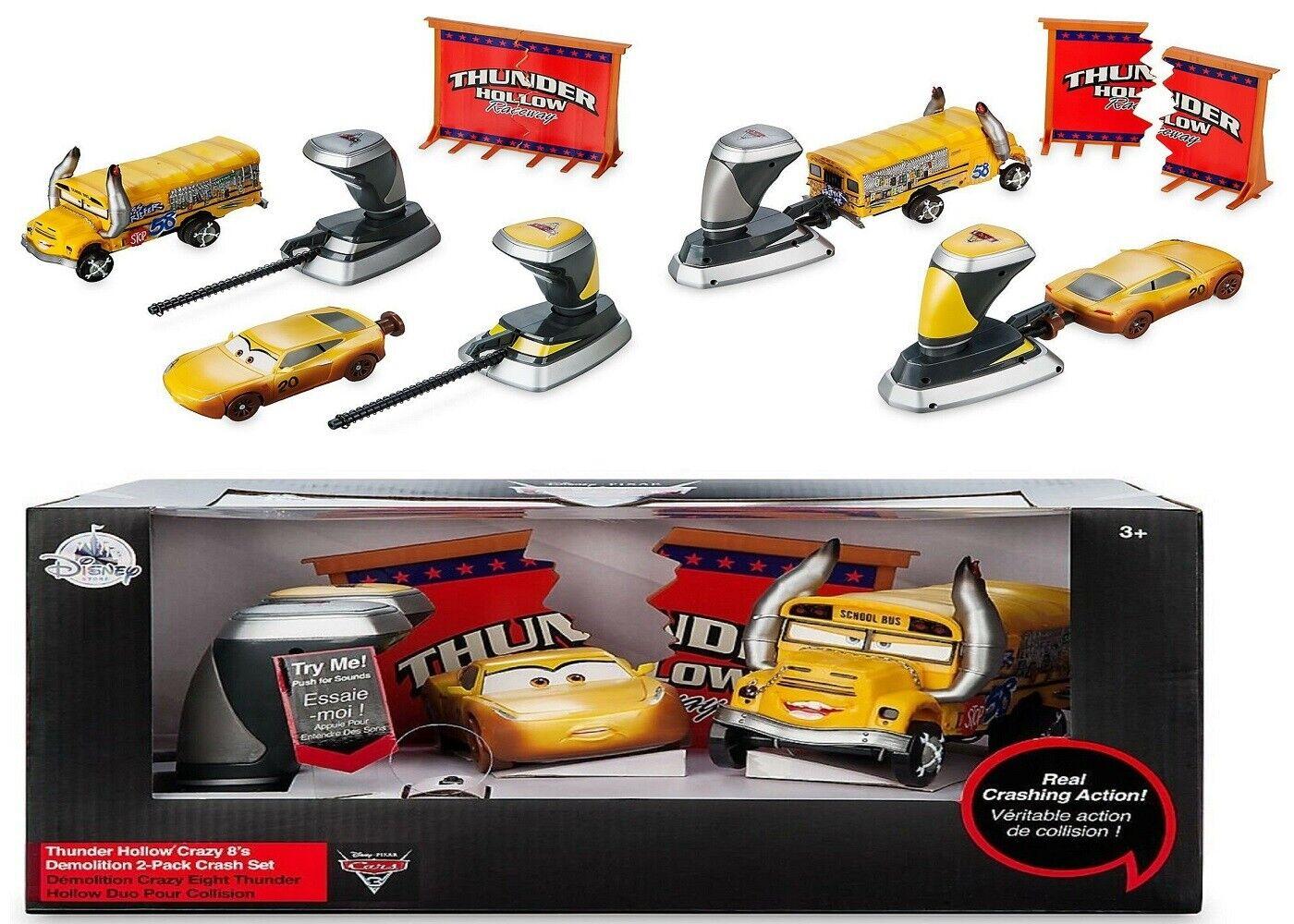 Disney Store Thunder Hollow Cruz Ramirez Miss Fritter Lightning Mcqueen
