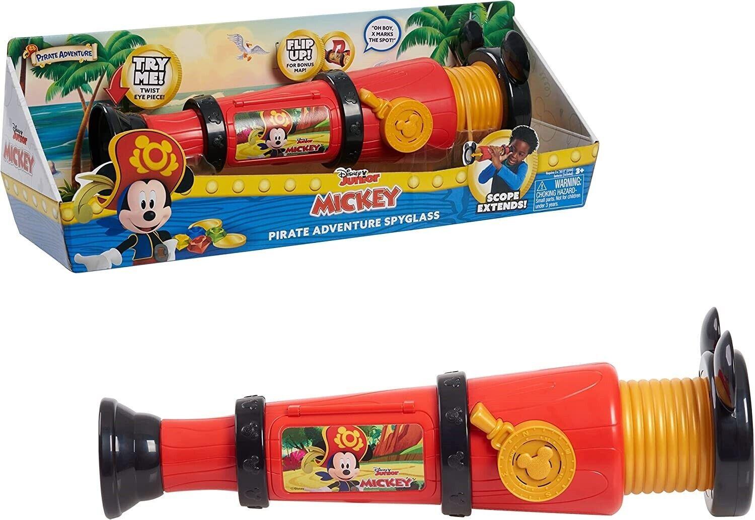 Disney Junior Mickey Mouse Adventure Spyglass With Sounds Ages 3+ New Toy Spy