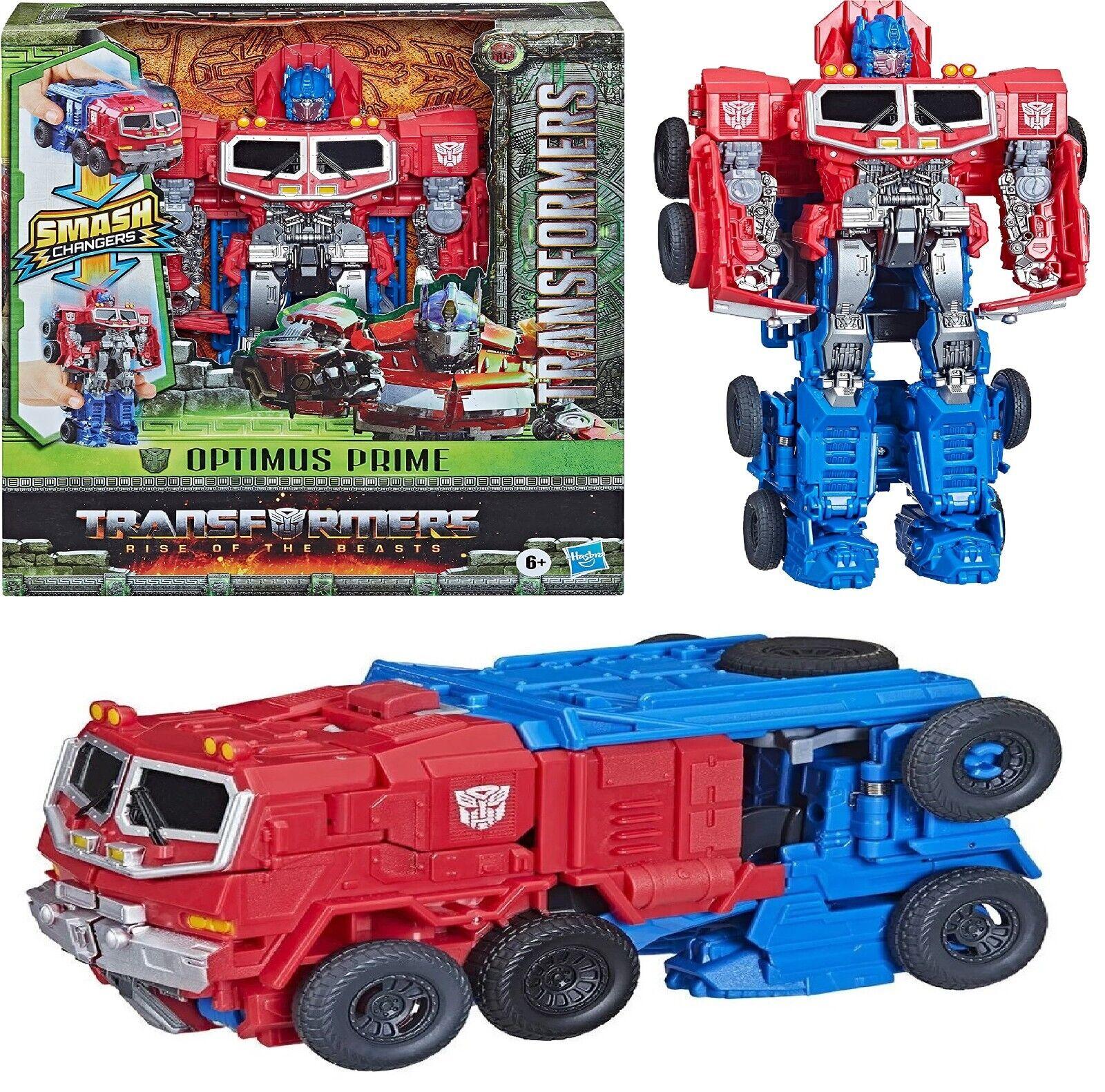 Transformers Toy Smash Changer Optimus Prime Robot Car Play