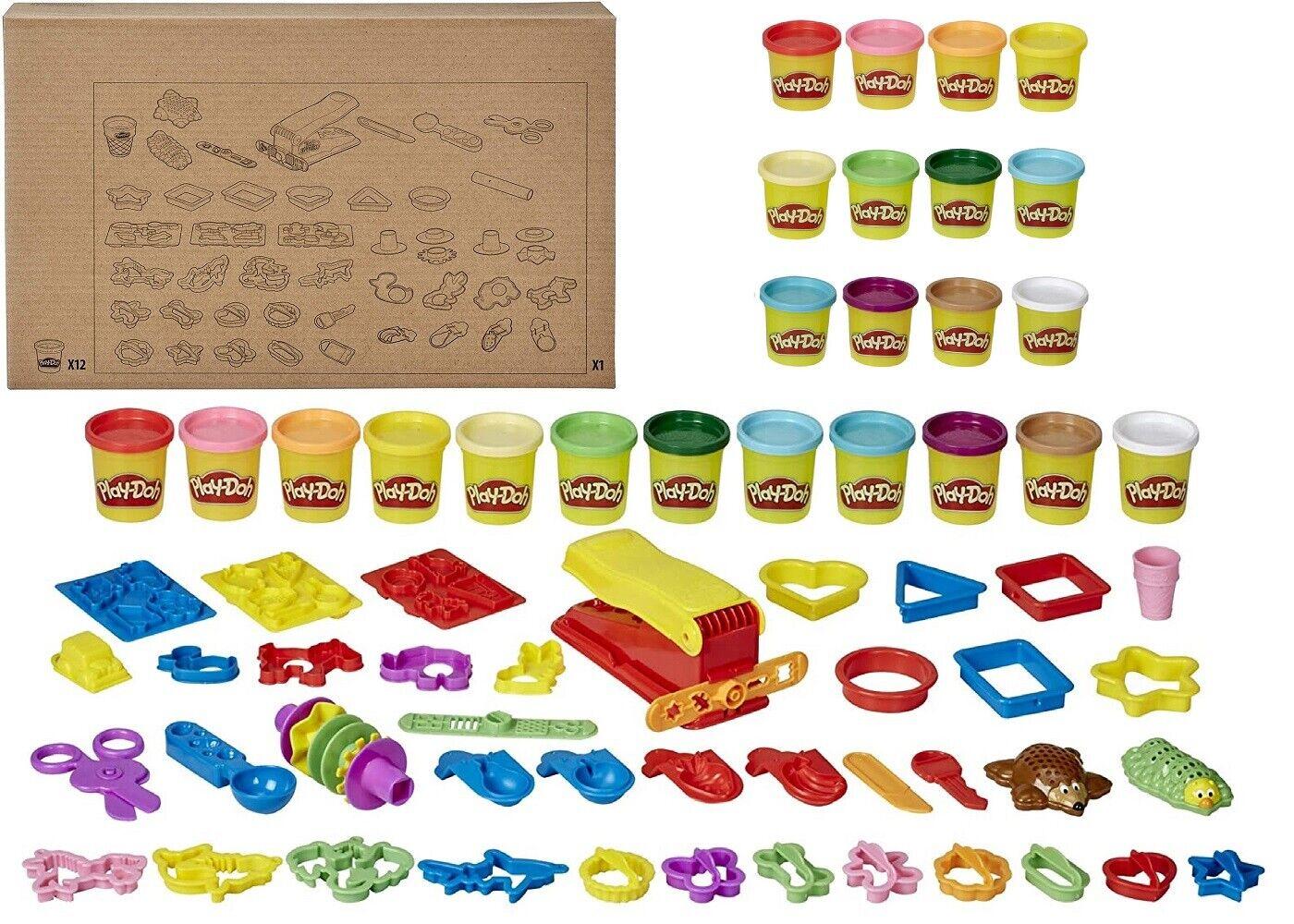 Playdoh Ultra Fun Factory Bundle Multipack 47 Piece Set Ages 3+ Toy Play-doh