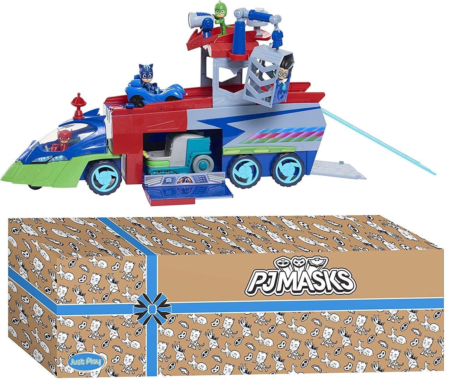 Just Play Large PJ Masks PJ Seeker with Bonus Catboy Owlette and Gekko Figures