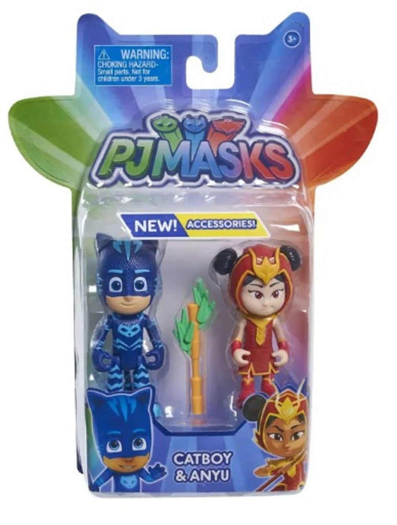 PJ Masks Hero vs Villain 2-Pack catboy & Anyu figures toy set