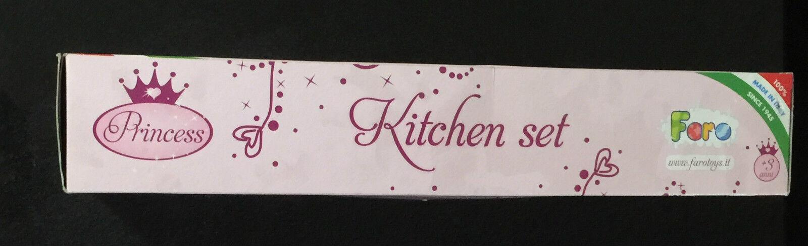 Kitchen Pretend Play Faro Princess Coffee Jug Cooking Utencils Age 3+ Toy Girls