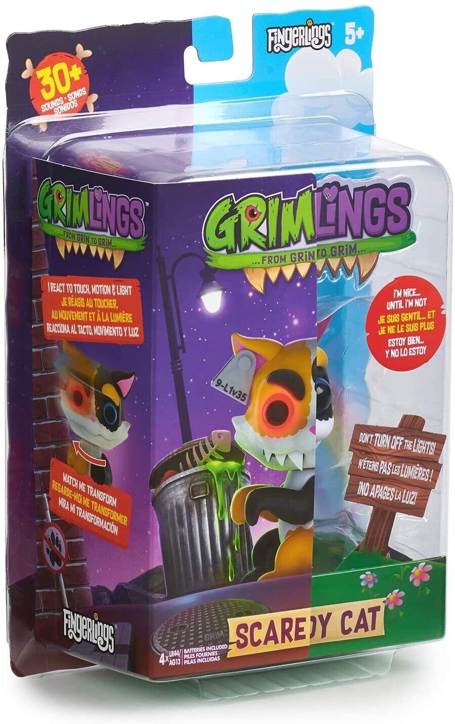 WowWee Fingerlings-Grimlings Cat-Toy 5+ year Electronic Pet