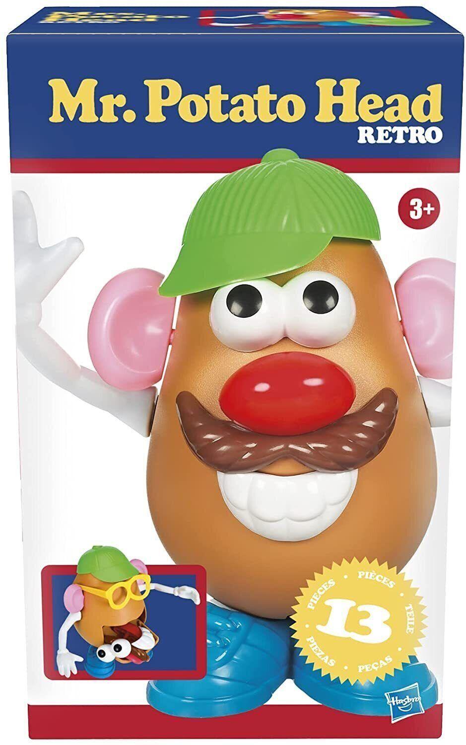 Mr Potato Head Retro with accessories Edition Mash Back to 1980s Ages 3+ New Toy Mix Play