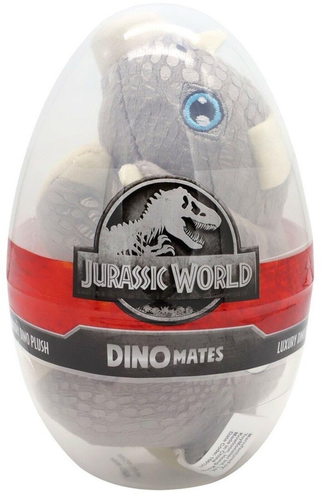 Jurassic World Dinomates Egg 12 CM Plush Triceratops