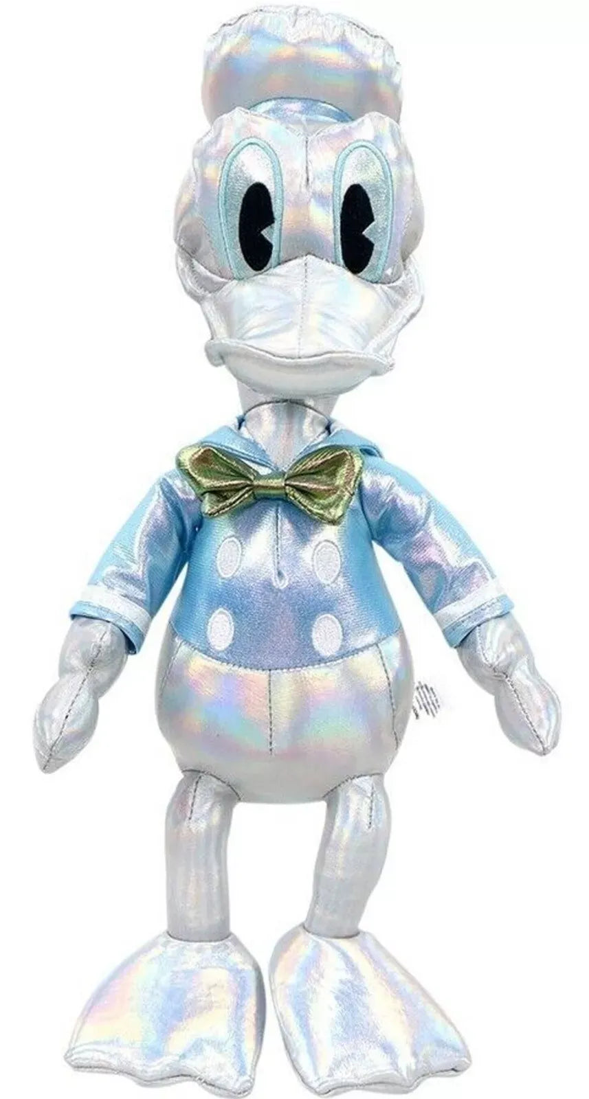 Disney 100 Limited Edition Donald Duck Metallic Soft Plush Figure Mickey Mouse