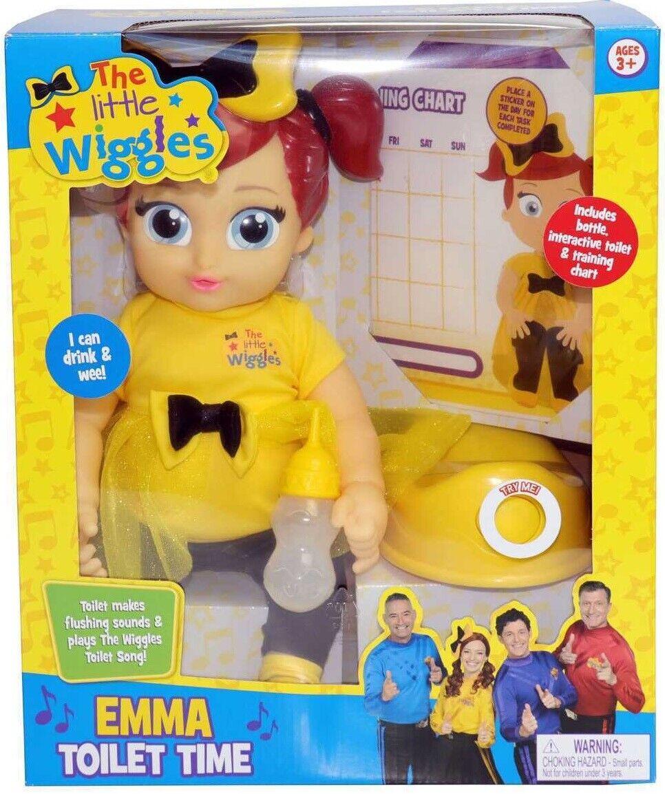 The Wiggles Potty Time Emma Doll Toilet Training Chart Nappy Baby Bottle
