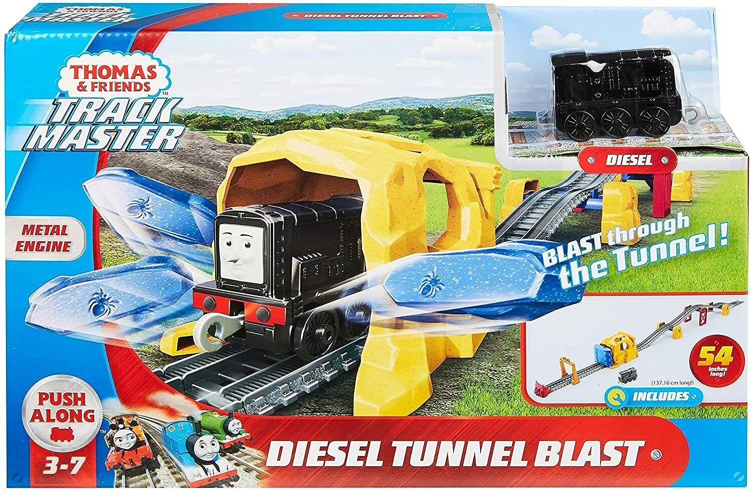 Thomas and Friends Diesel Tunnel Blast Ages 3+ Toy Train Car Race Track Engine