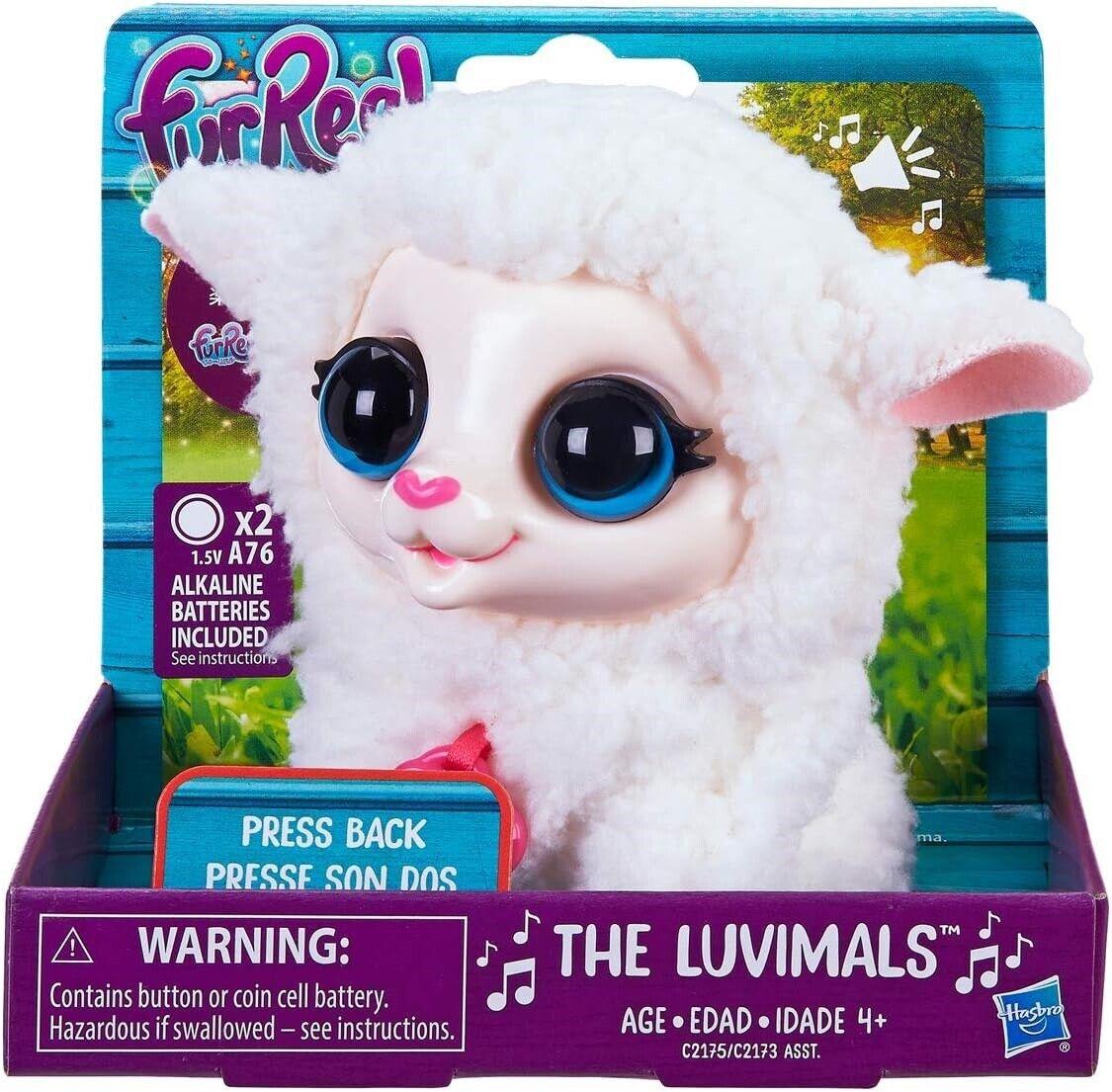 FurReal Friends- Sheep-Luvimals Harmony Cool Cottonball Duckling Kitten Pet