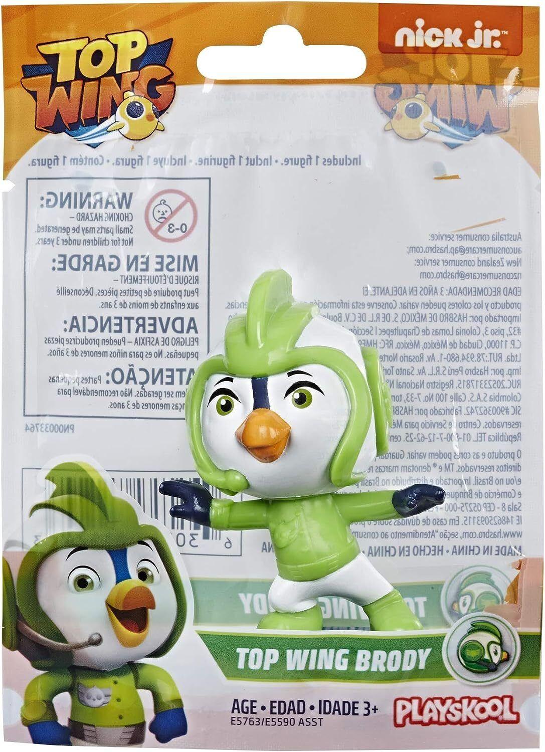 Playskool Top Wing 3 Inch Single Figure-Brody-Rod Penny Race Car Play Gift