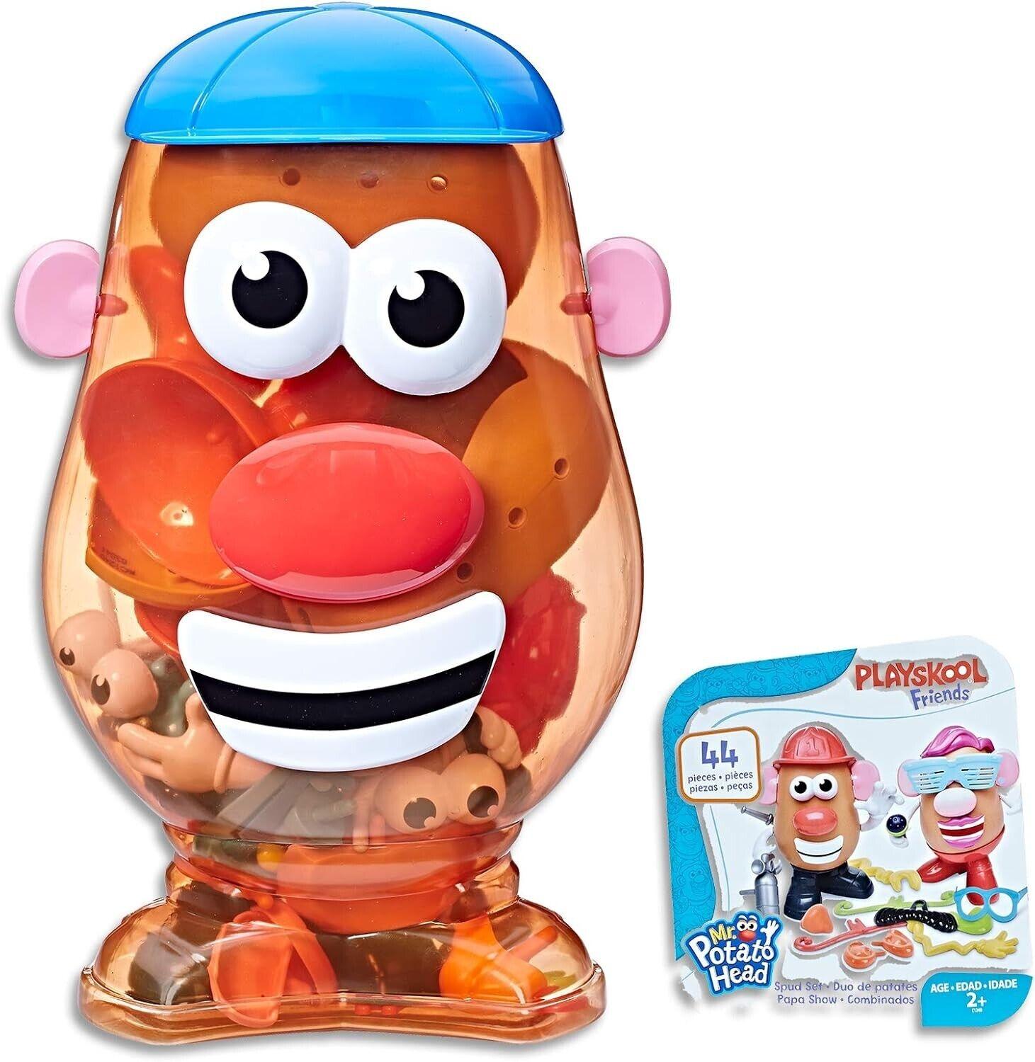 Playskool Mr Potato Oversized Head Spud Playset inc 2 Bodies New Toy Play Gift
