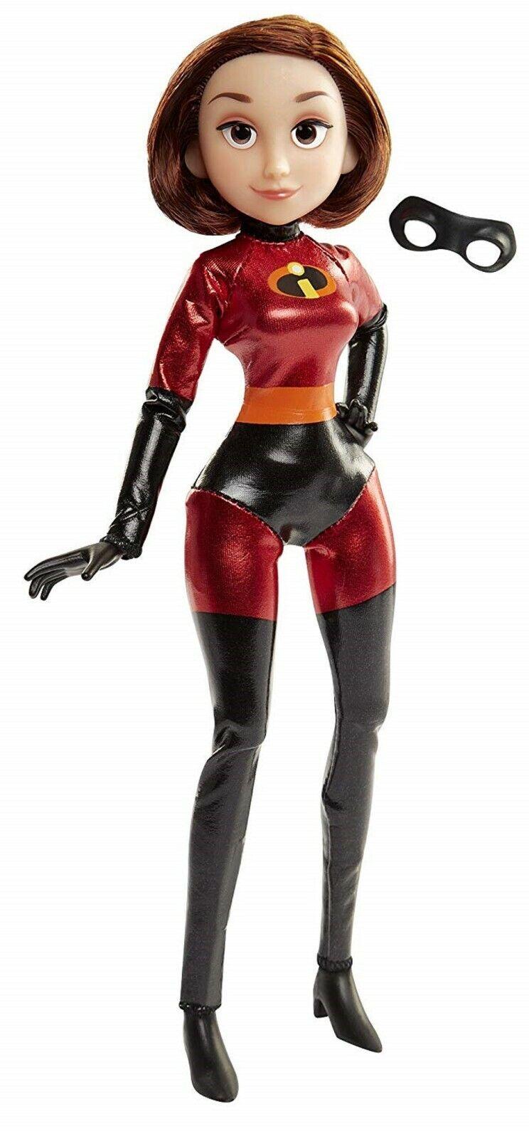 Incredibles 2 Elastigirl red Doll Deluxe Costume Ages 3+ Toy Play Glasses