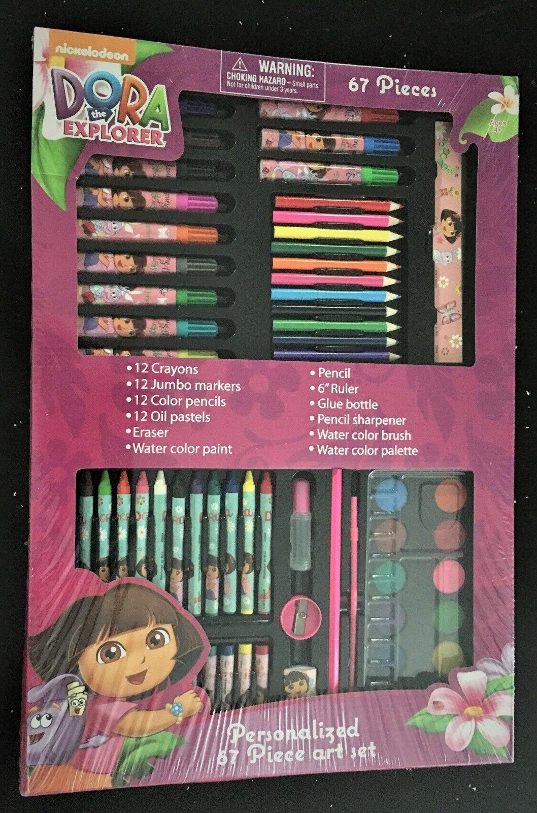 WeGlow International Dora the Explorer Art Colour Set Ages 4+ New Toy Oil Paint