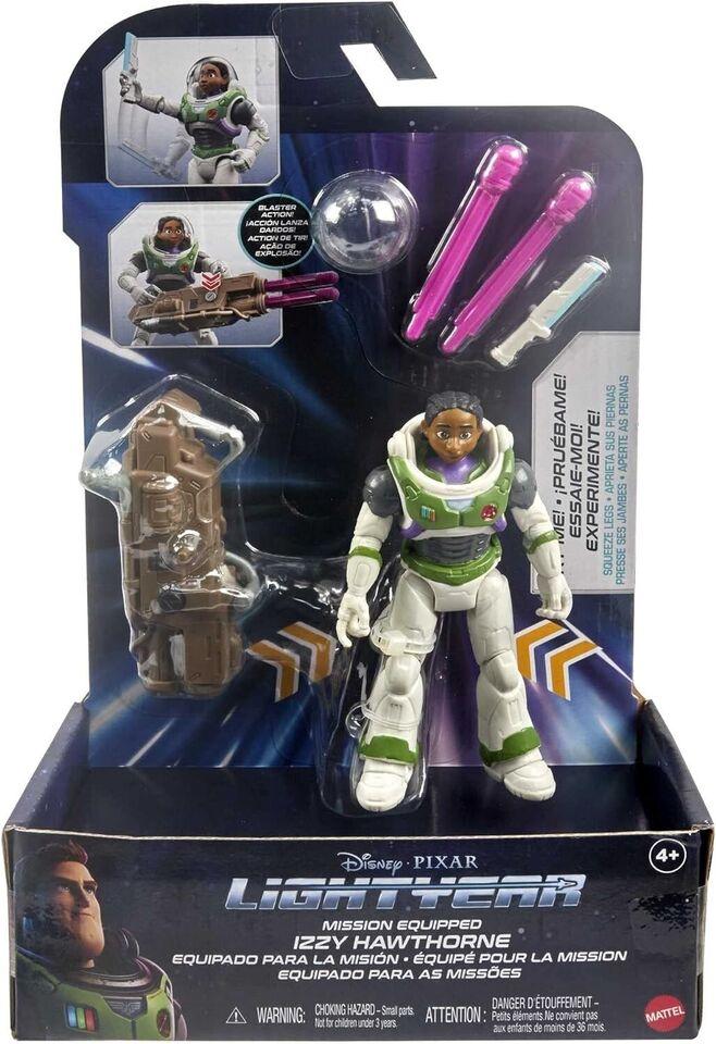 Disney Pixar Lightyear Izzy Hawthorne Figure with Laser Blade 12 Posable Joints