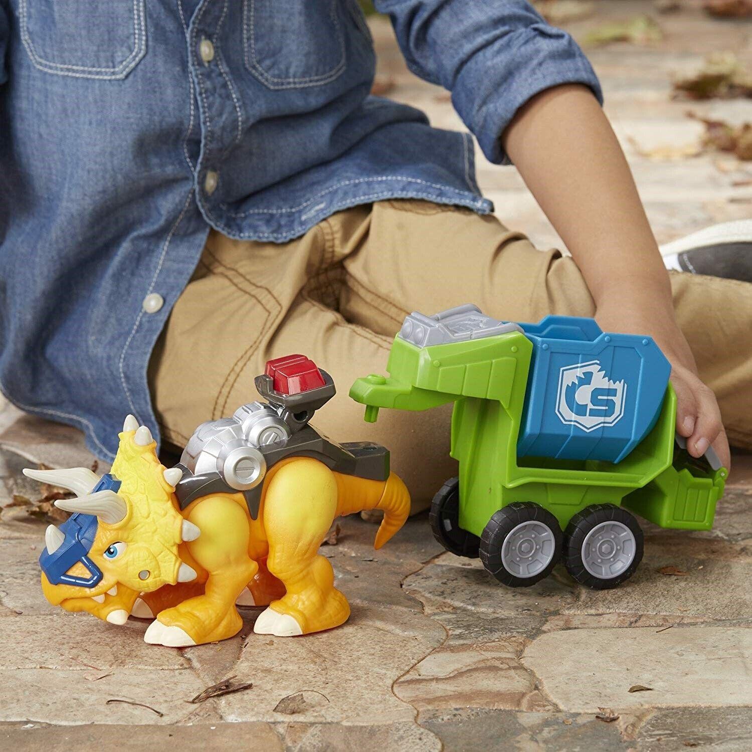 Playskool Heroes Chomp Squa- Officer Lockup- Ages 3+ Dinosaur