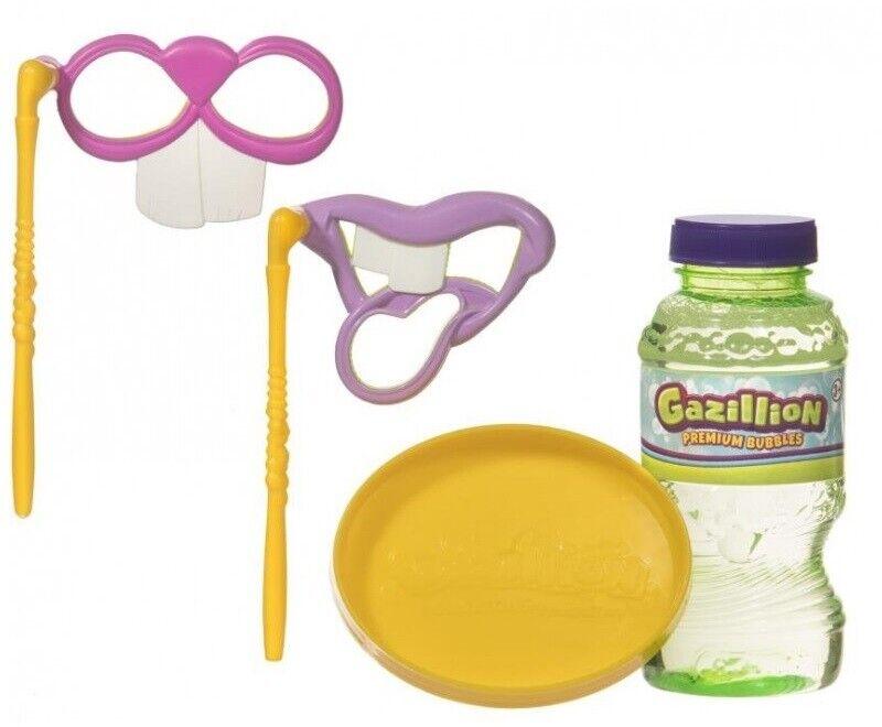 Gazillion Crazy Wands Bubble Bunny and Sticking Tongue for Ages 3+ New Toy Outdoor Indoor Gift Set Water Air