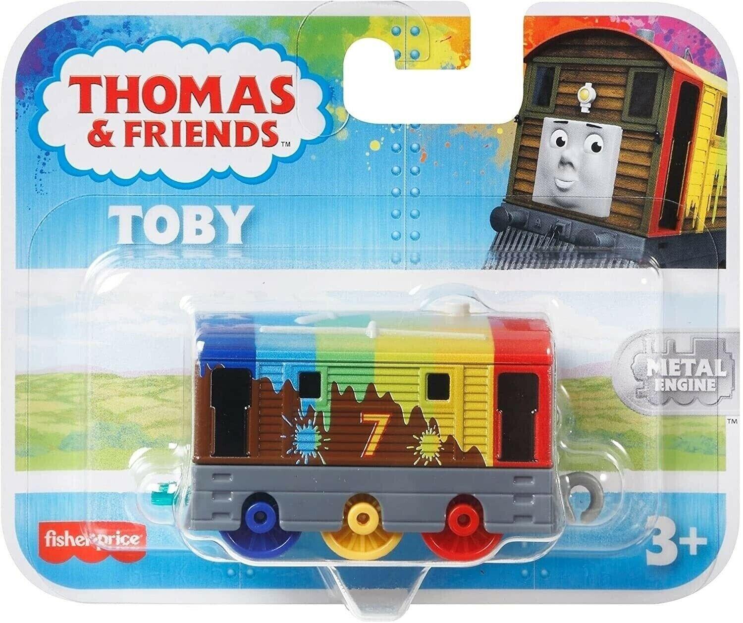 Thomas & Friends Trackmaster New Train Track Metal Engine Diecast Car Metal Engine - Toby