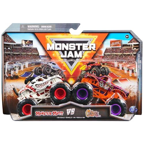 Monster Jam Die-Cast Trucks Series 29 Calavera Vs Monster Mutt Dalmatian 1:64 Scale