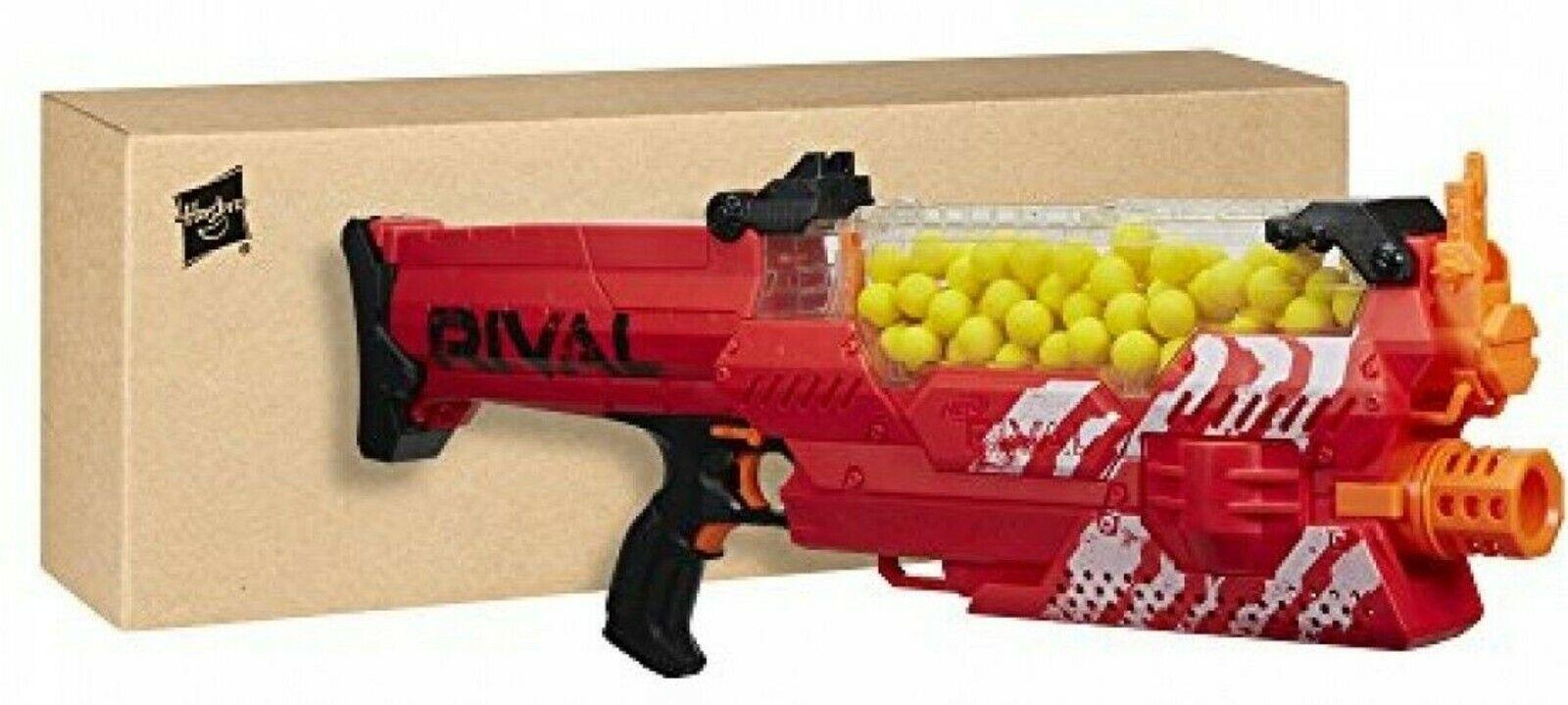 Nerf Rival Nemesis Red MXVII-10K Blaster Ages 14+ Toy Gun Play Fire 100 Rounds Gift