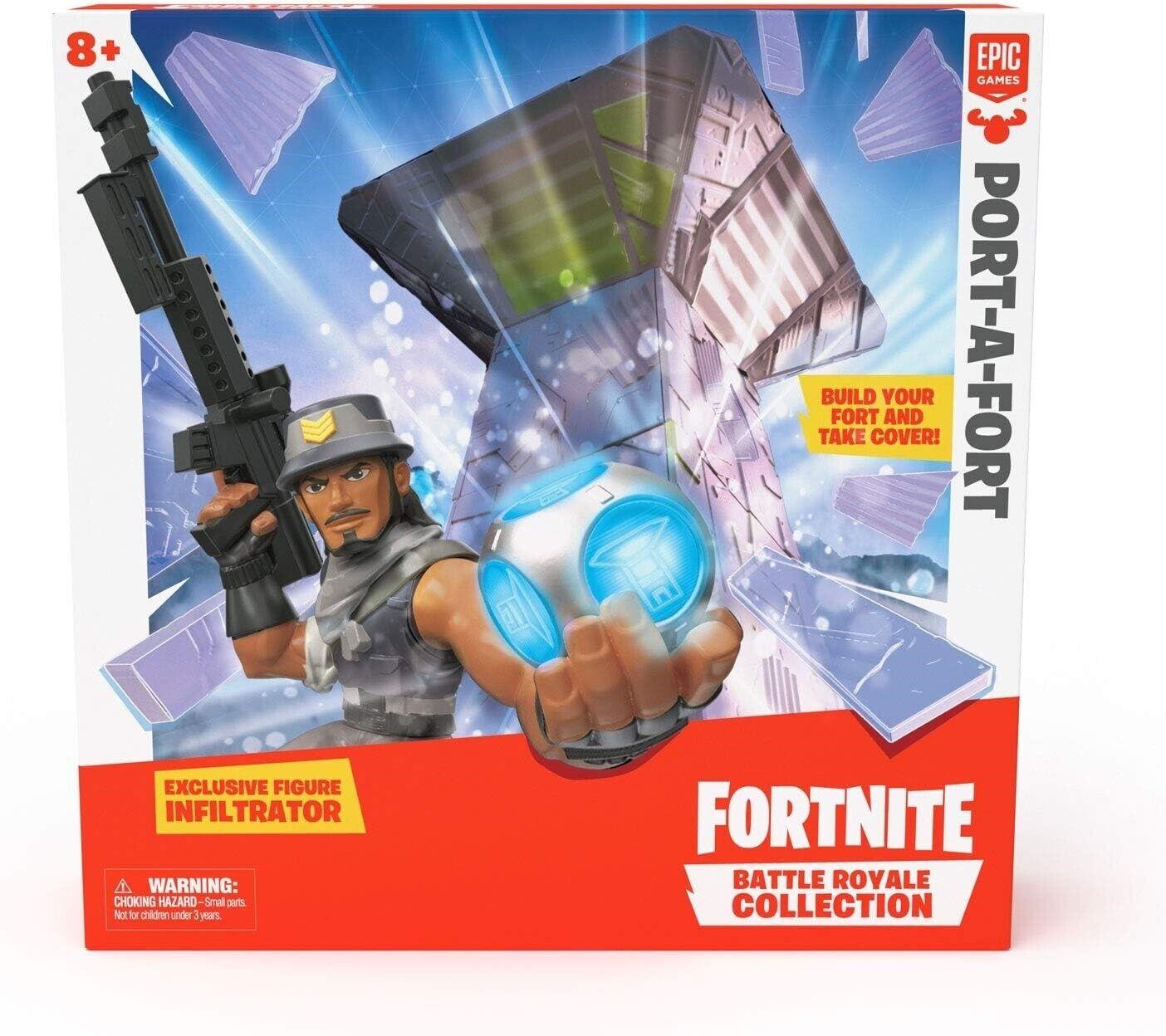 Fortnite Series 1 Port A Fort 7 Inch Display Playset 11 Pieces Battle Royale Fun