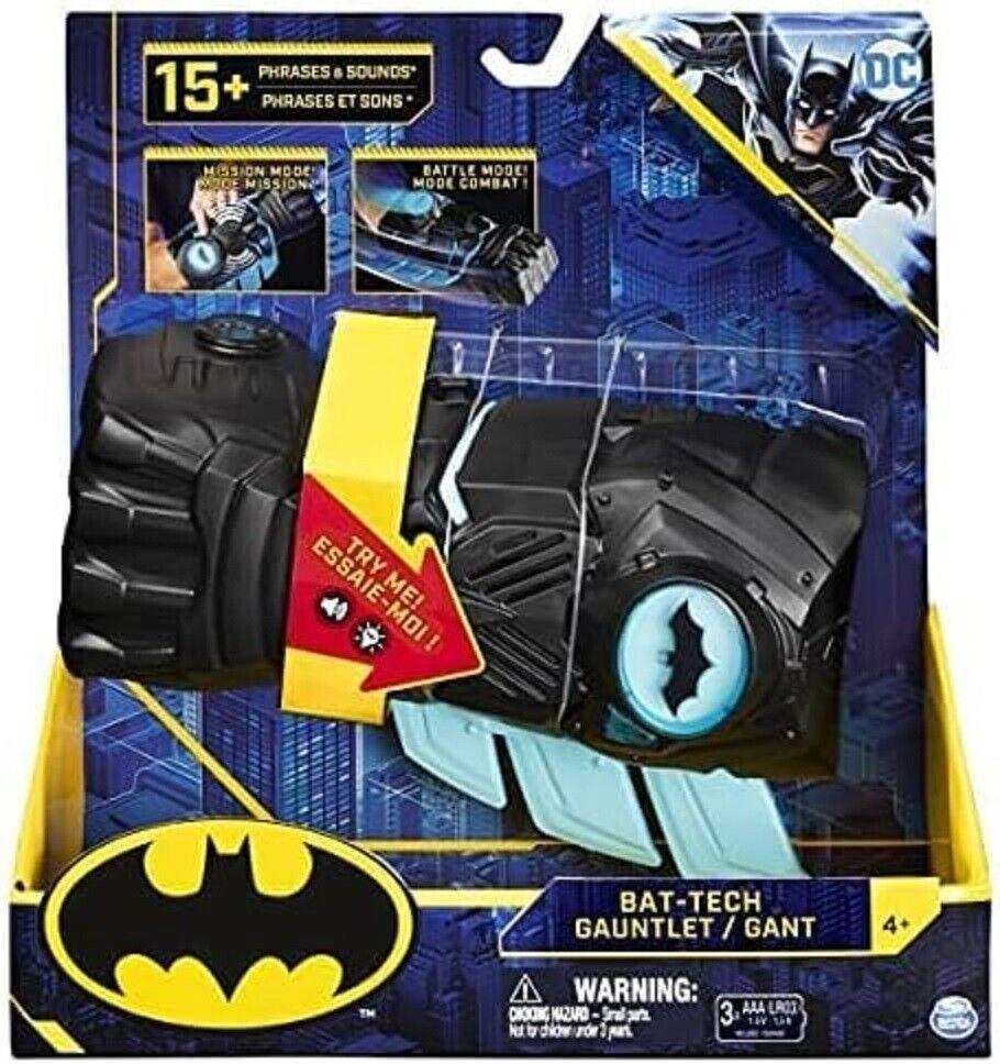 Batman Interactive Gauntlet with Over 15 Phrases and Sounds Ages 4+ New Toy Play