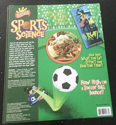 Scientific Explorer Sports Science Project Kit Lab Ages 8+ New Toy Gift Learn