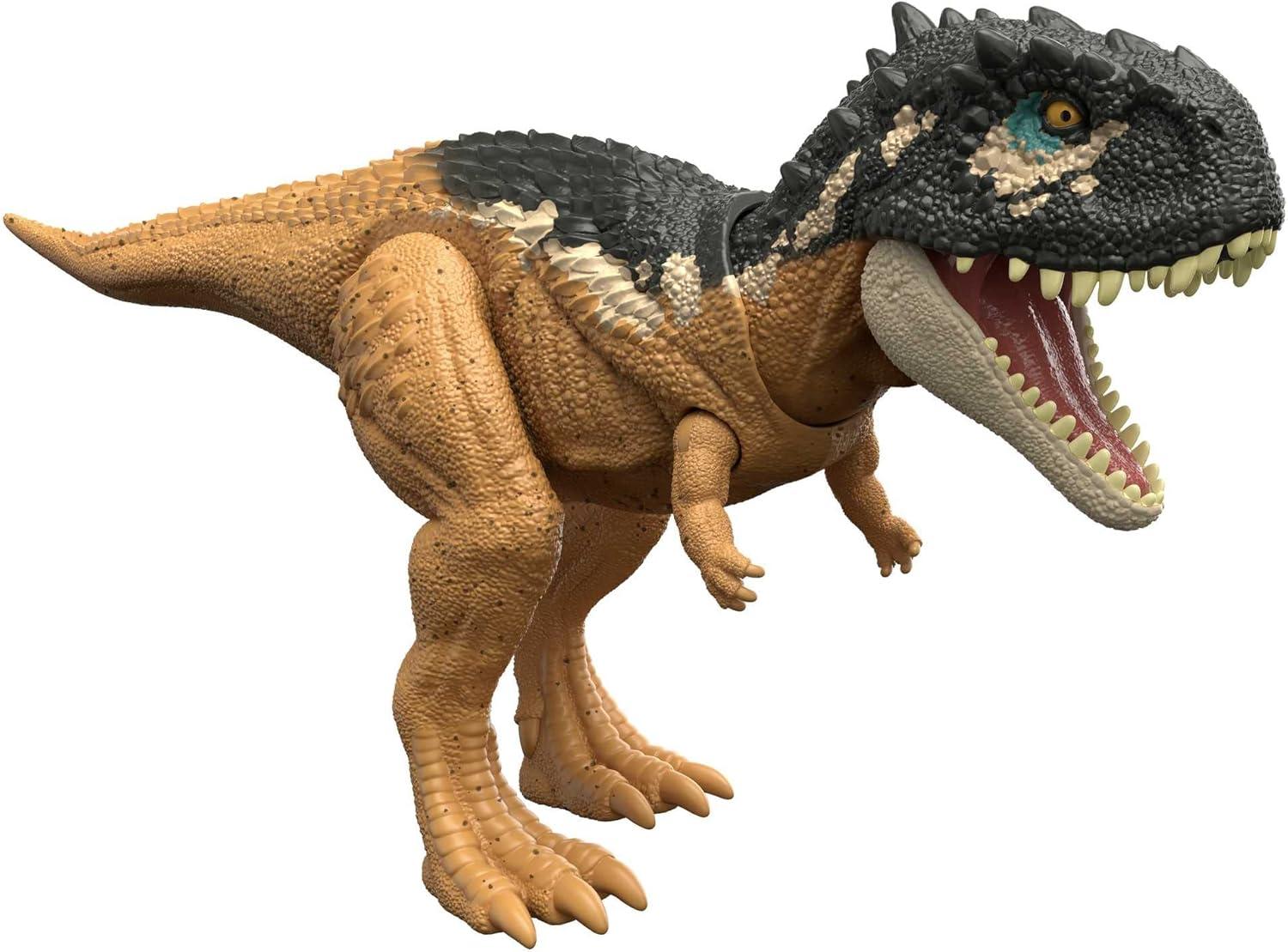 Jurassic World Roar Strikers Skorpiovenator Dinosaur Ages 4+ New Toy Sound and Attack Action