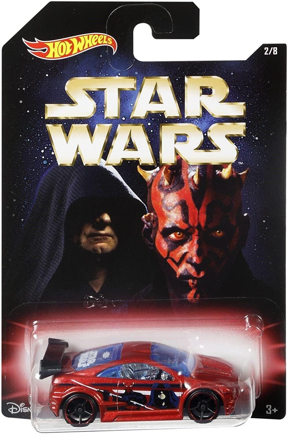 Hot Wheels Star Wars Car Ep.7 Sedious& Darth Maul Themed fun car