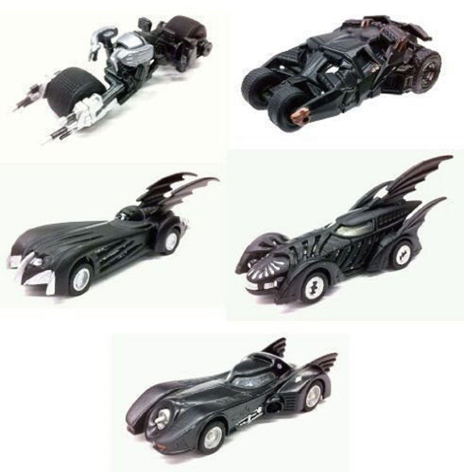 Takara Tomy Batman Batmobile Collection Set of 5 Cars Ages 3+ Car Boys Play Gift