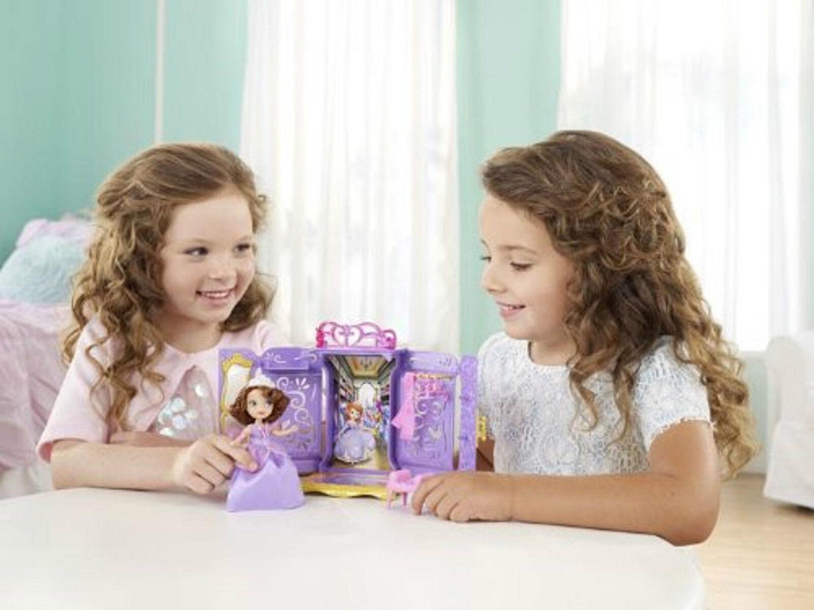 Disney Sofia The First Doll Wardrobe Frock Cloths Ages 3+ New Toy Girls House