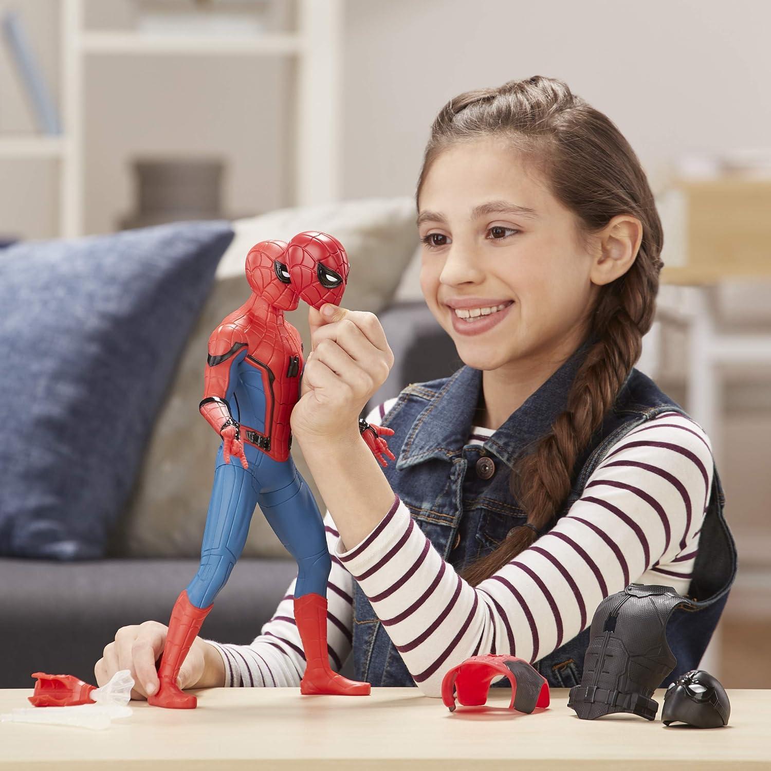SPIDERMAN Web Gear Action Figure 3-in-1 Role Play for Kids 4+