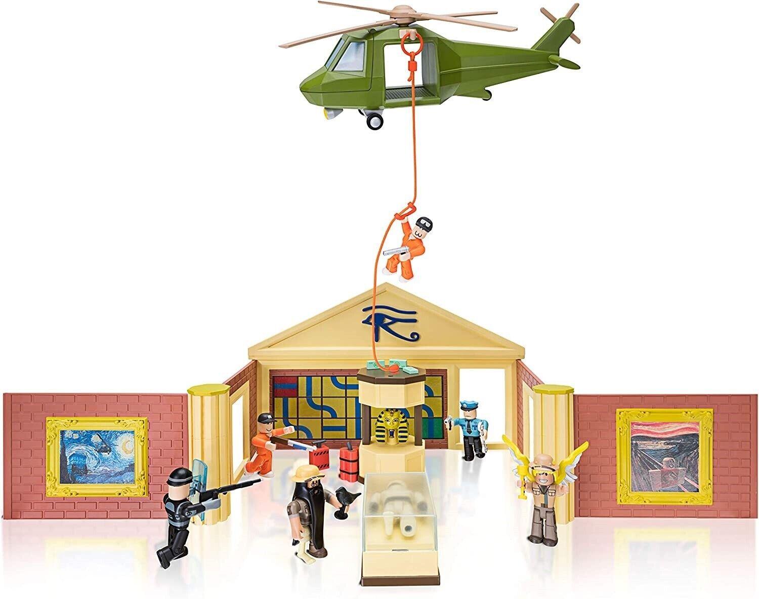 Roblox Jailbreak Museum Heist Deluxe 33 Pieces Playset Ages 6+ New Toy Play Game