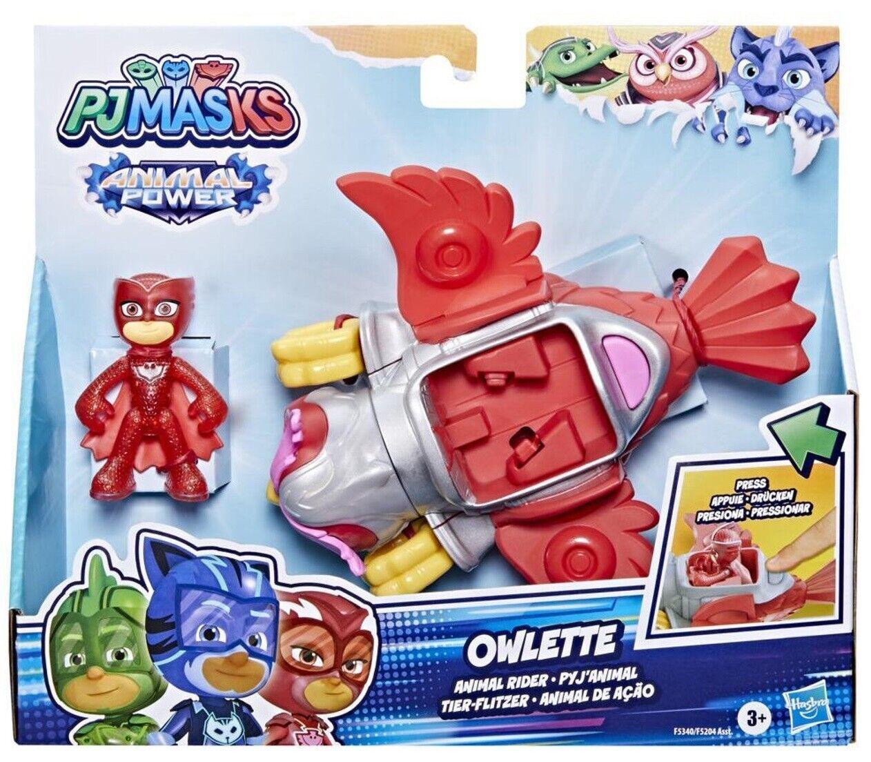 PJ Masks Animal Power Rider Deluxe Vehicle-Owlette- Ages 3+ Toy Car