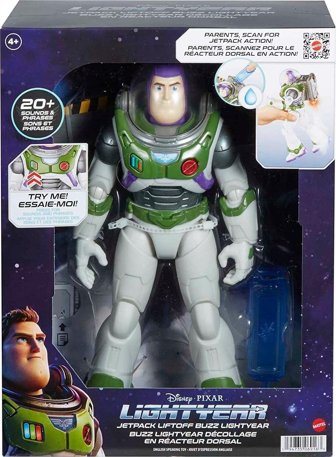 Disney Talking Buzz Lightyear Liftoff Vapor Trail 20 Sounds