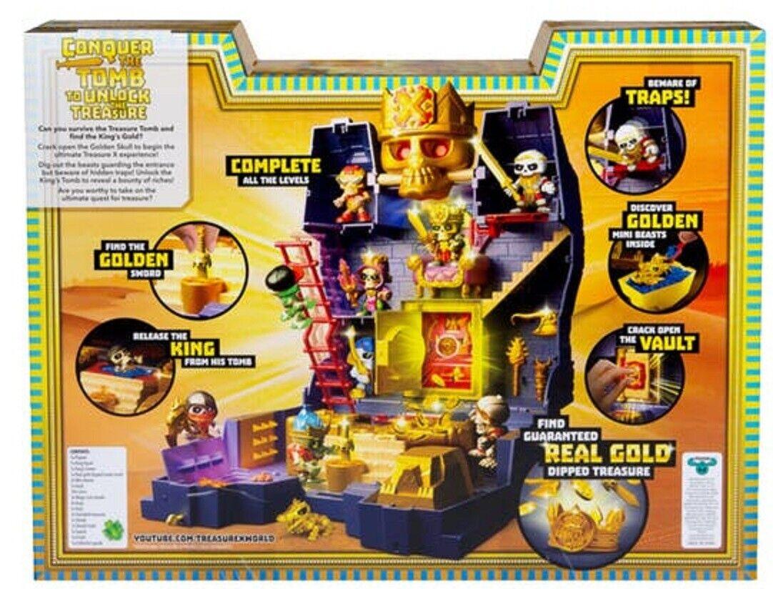 Treasure X King Gold Treasure Tomb Ages 5+ Toy Learn Cartoon Vault Mind Game Fun