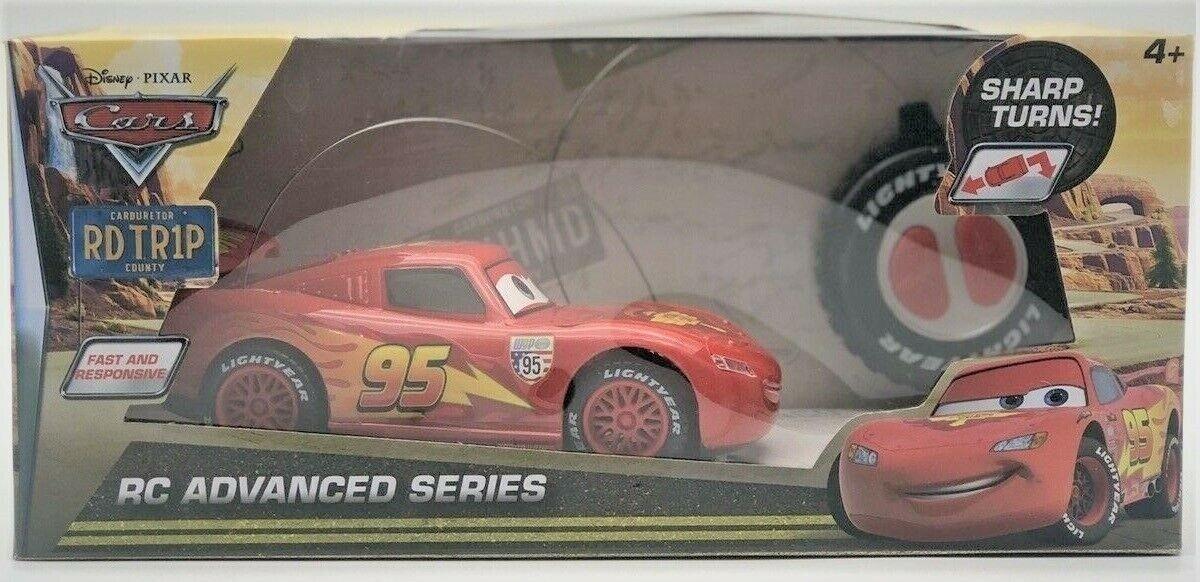Disney Cars Advanced McQueen RC Advanced Remote Control Car for 3+ ages