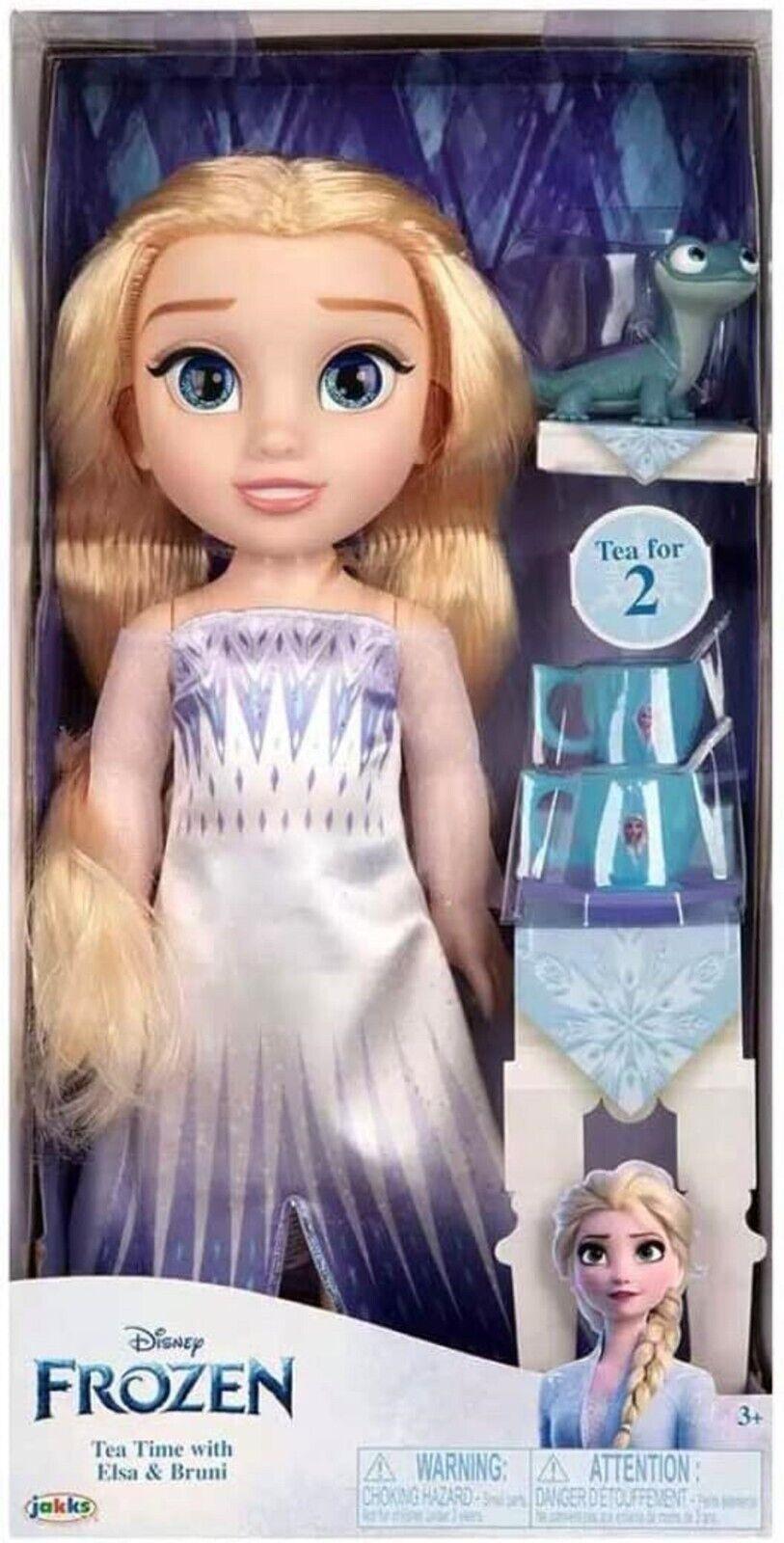 Jakks Disney Princess Doll Tea Time Elsa Play Frozen Gift