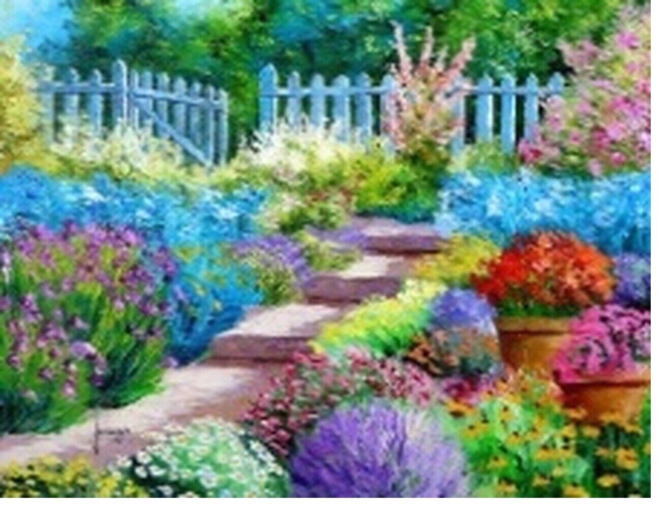Diamond Art Collection Garden Cottage Painting kit