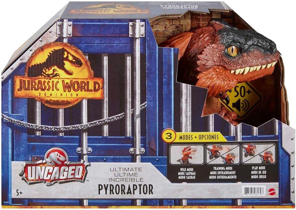 Jurassic World Dominion Uncaged Ultimate Pyroraptor Dinosaur Toy Action Figure
