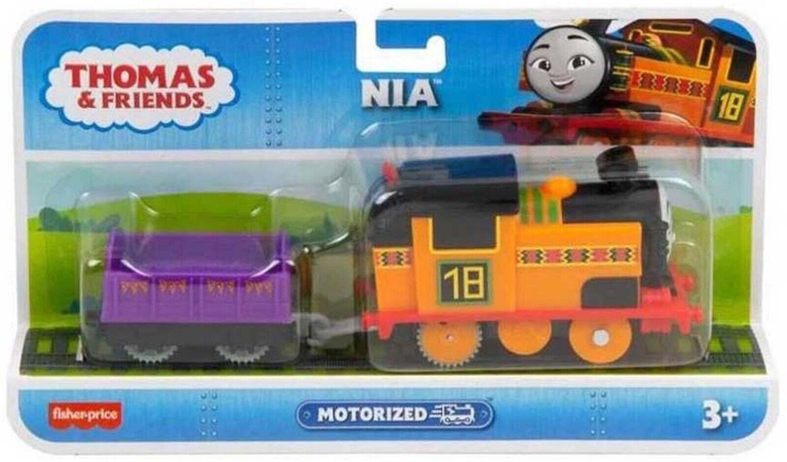 Thomas & Friends Motorised Trackmaster New Train Track Metal Engine Diecast Car - Master Nia 2.