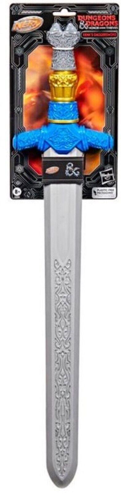 Nerf Dungeons & Dragons Xenk's Daggersword Foam Blade Sword New Toy Video Game