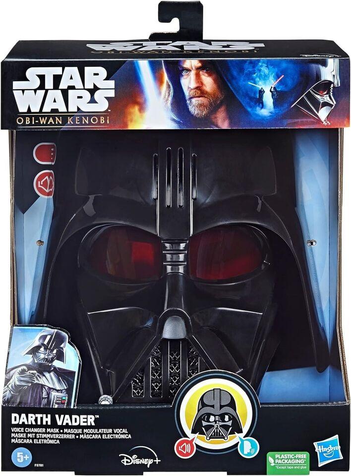 Star Wars Darth Vader Feature Face Mask Costume Kids Boys Ages 5+ New Toy Play