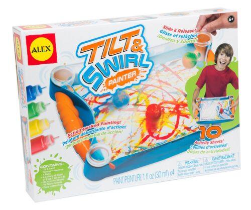 ALEX Toys Artist Studio Tilt Swirl Painter 169W Ages 6+ New Toy Boys Girls Paint