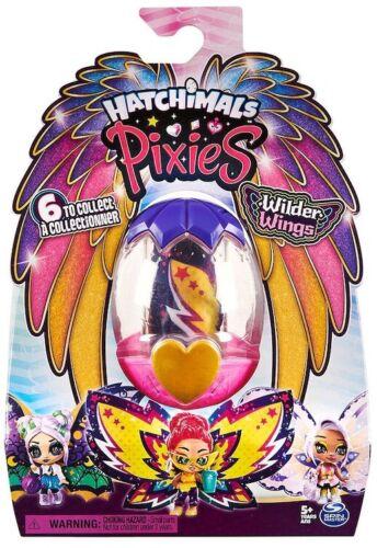 Hatchimals Pixies Wilder Wings Sassy Skylee Ages 5+ Toy Butterfly Fly Play Doll Hatch Glitter