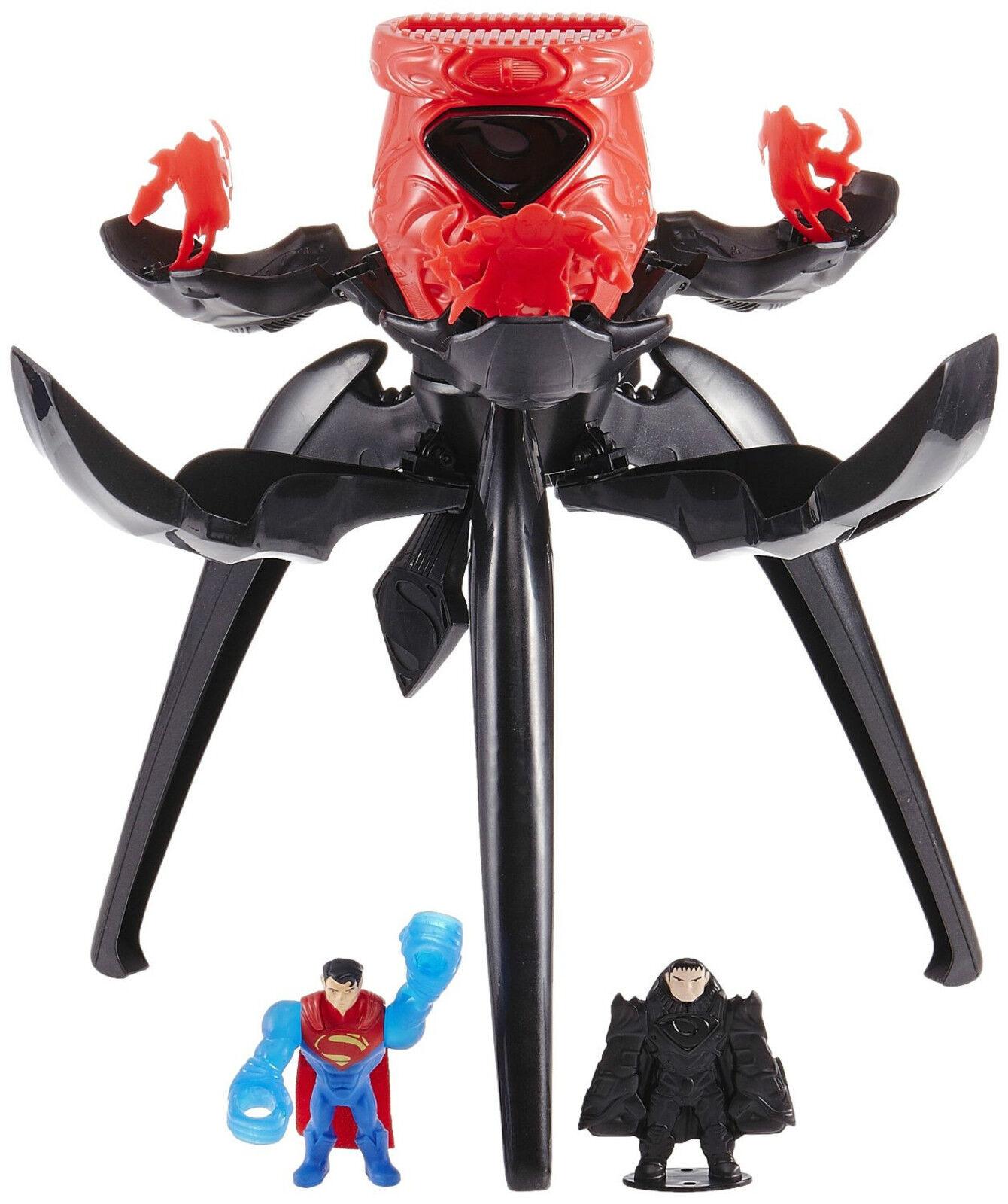 Superman Man of Steel Attack Battle Battle Fire Ship Ages 4+ New Toy Boys Hero