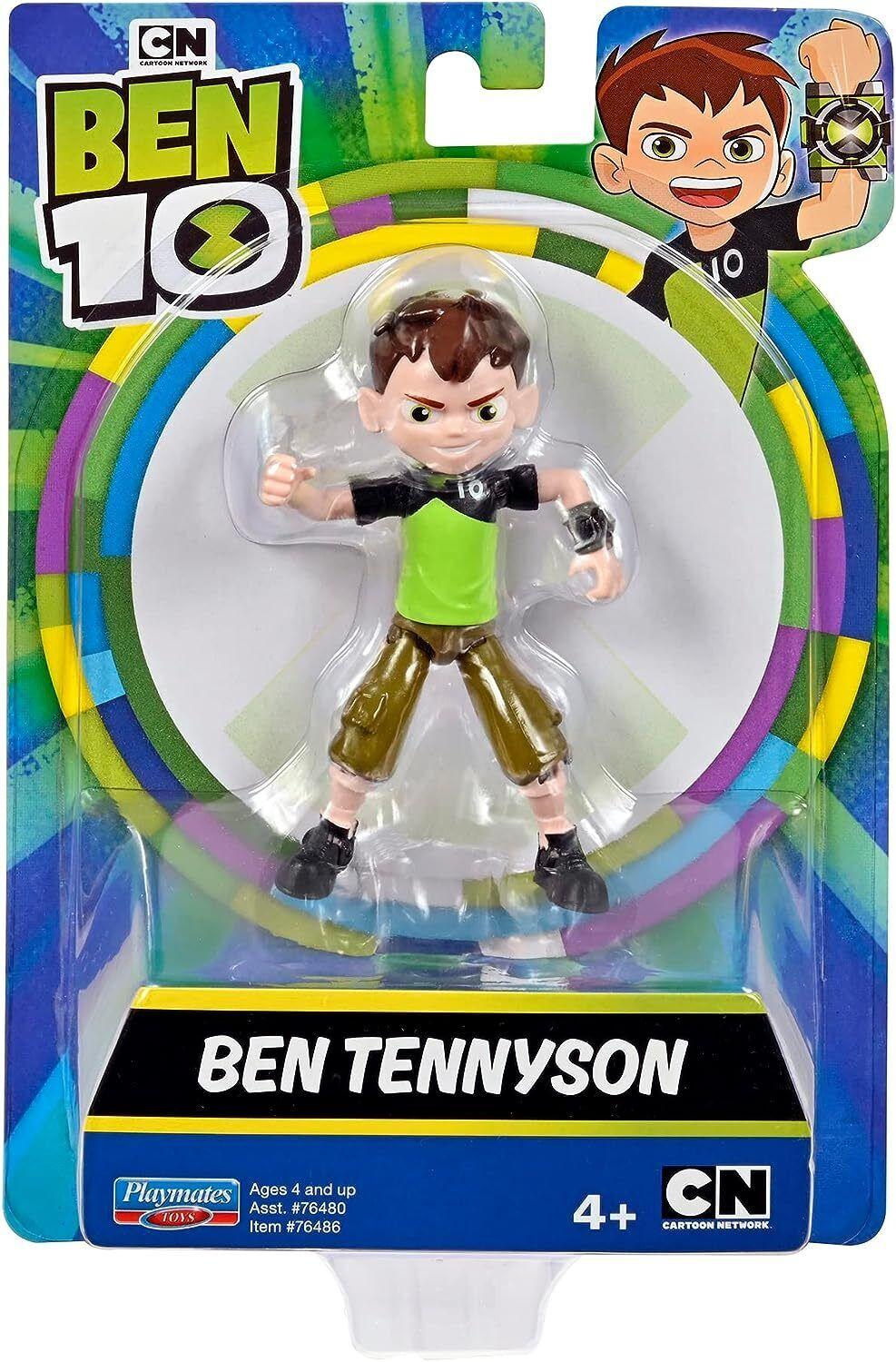 Ben 10 Basic Figure Ben Tennyson Assorted Cartoon Network Ages 4+ New Toy Play Gift