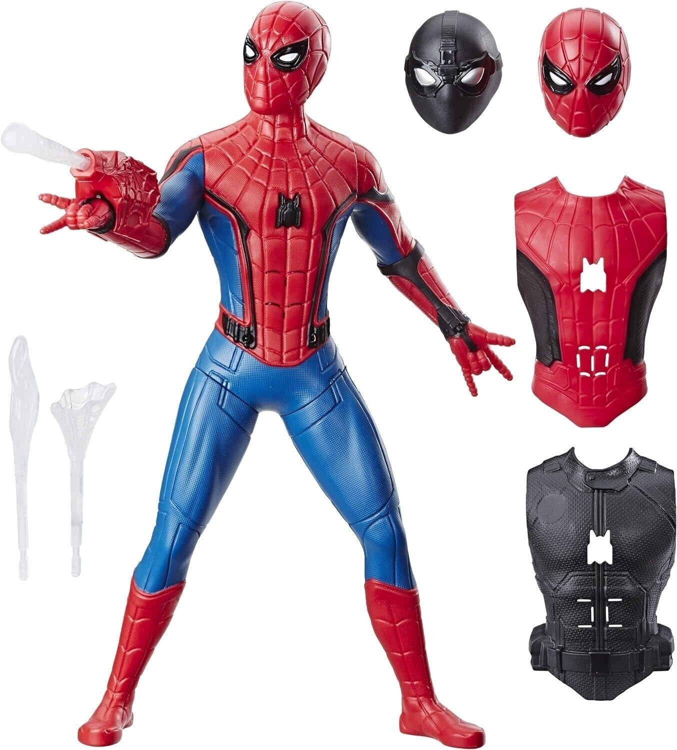 Spiderman Web Gear Action 3 in 1 Figure Phrases & Sounds Far From Home
