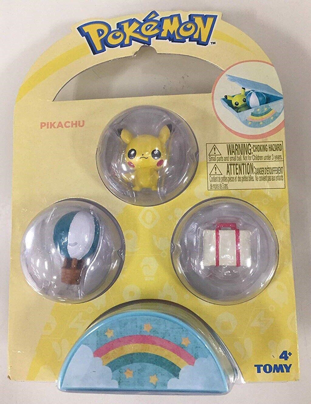 TOMY Pokemon Pita Poke- Pikachu-Figure Ages 4+ Toy Play Fun