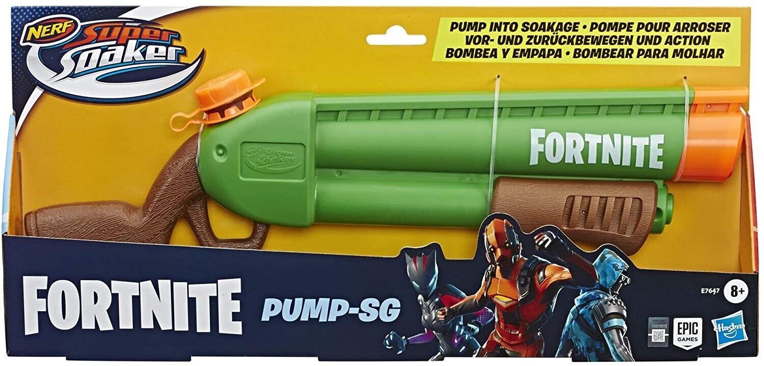 Nerf Super Soaker Fortnite Pump-SG Water Blaster Ages 8+ Toy Gun Pump Action Fun
